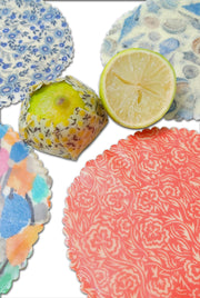 Beeswax Wraps for Limes & Ramekin Pots