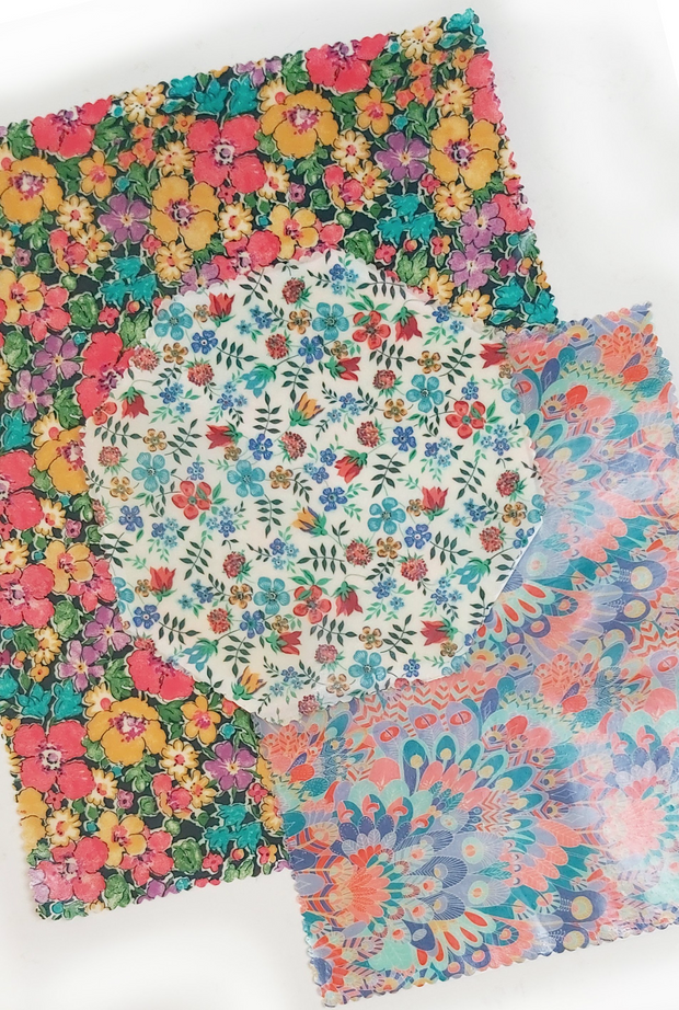 Beeswax Wraps Stellar - Set of 3
