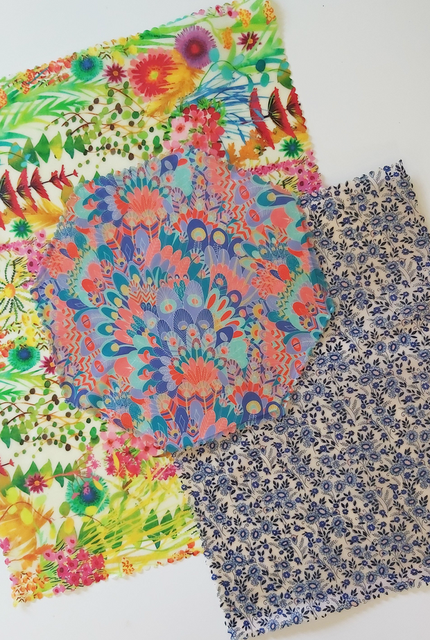 Beeswax Wraps Stellar - Set of 3